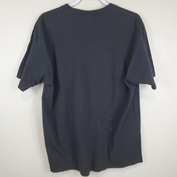 Vintage 90s Planet Hollywood Black T Shirt Size XL Cotton Single Stitch USA Made - Picture 4 of 6